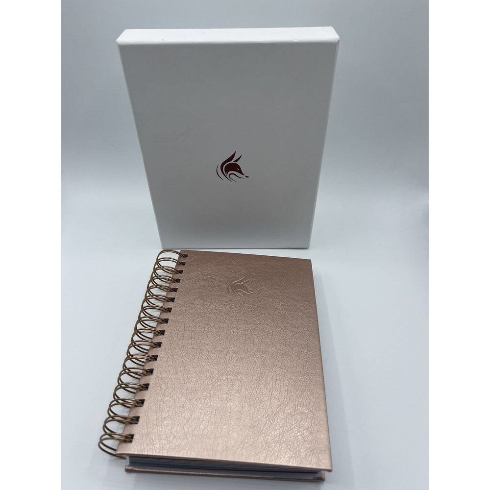 Clever Fox Budget Planner & Monthly Bill Organizer Expense Tracker Rose Gold